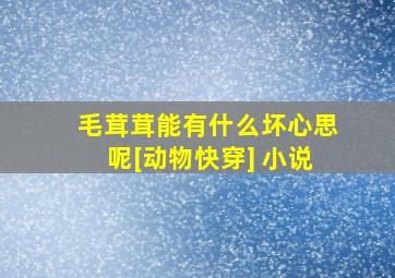 毛茸茸能有什么坏心思呢[动物快穿] 小说